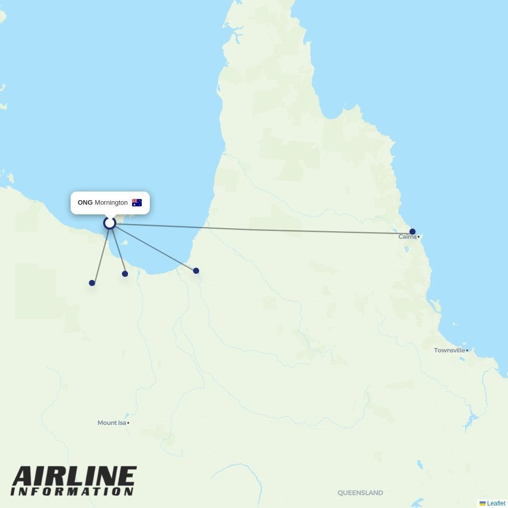 Rex routes from ONG