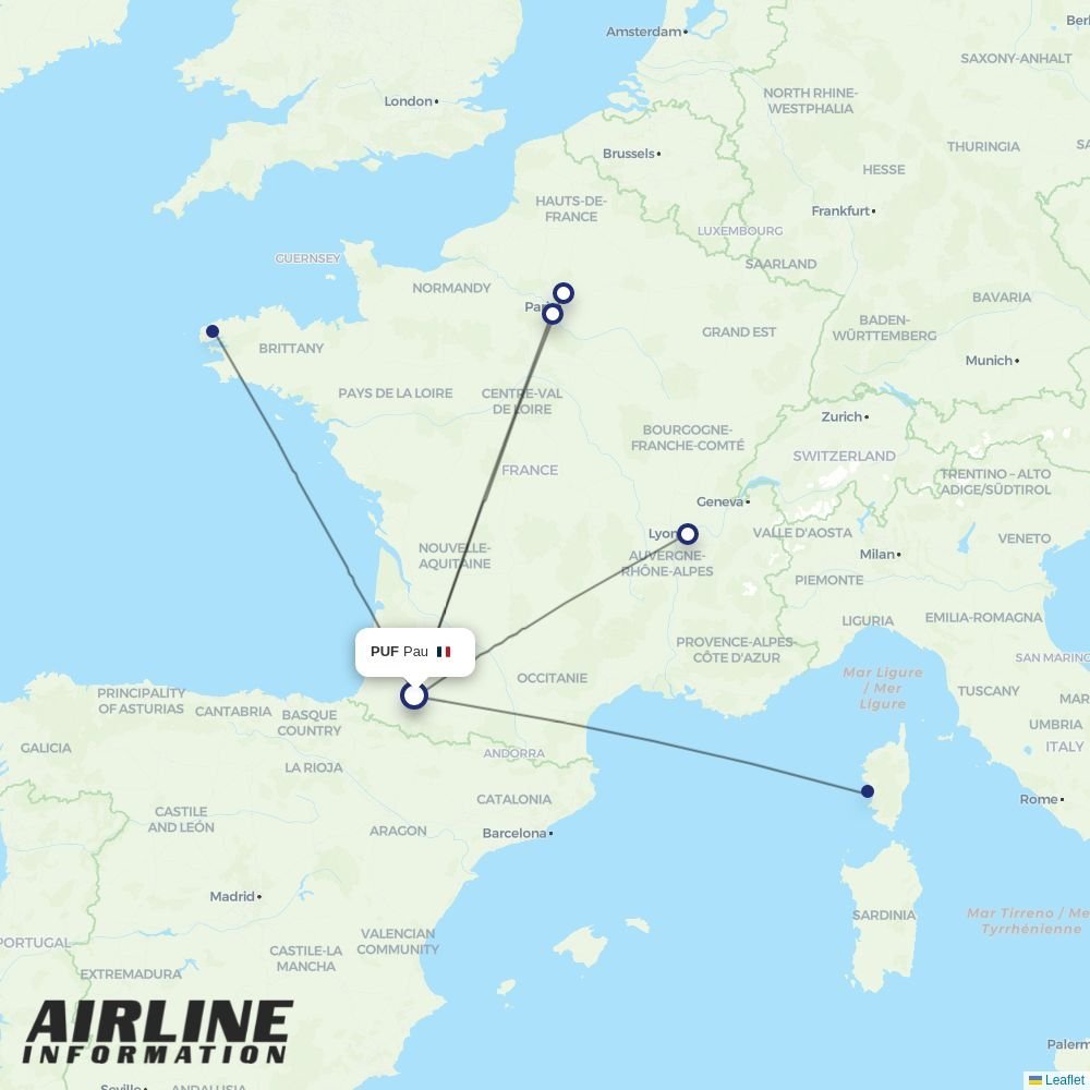 Amelia routes from PUF