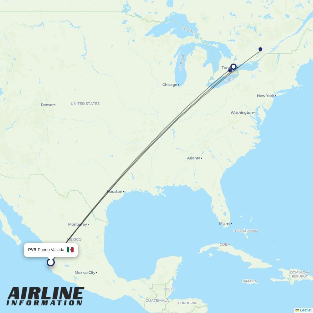 Porter routes from PVR