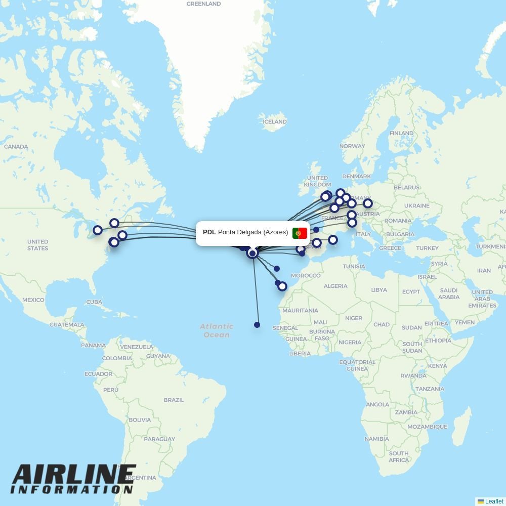 TUI fly routes from RAK
