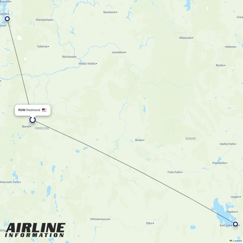 Delta routes from RDM