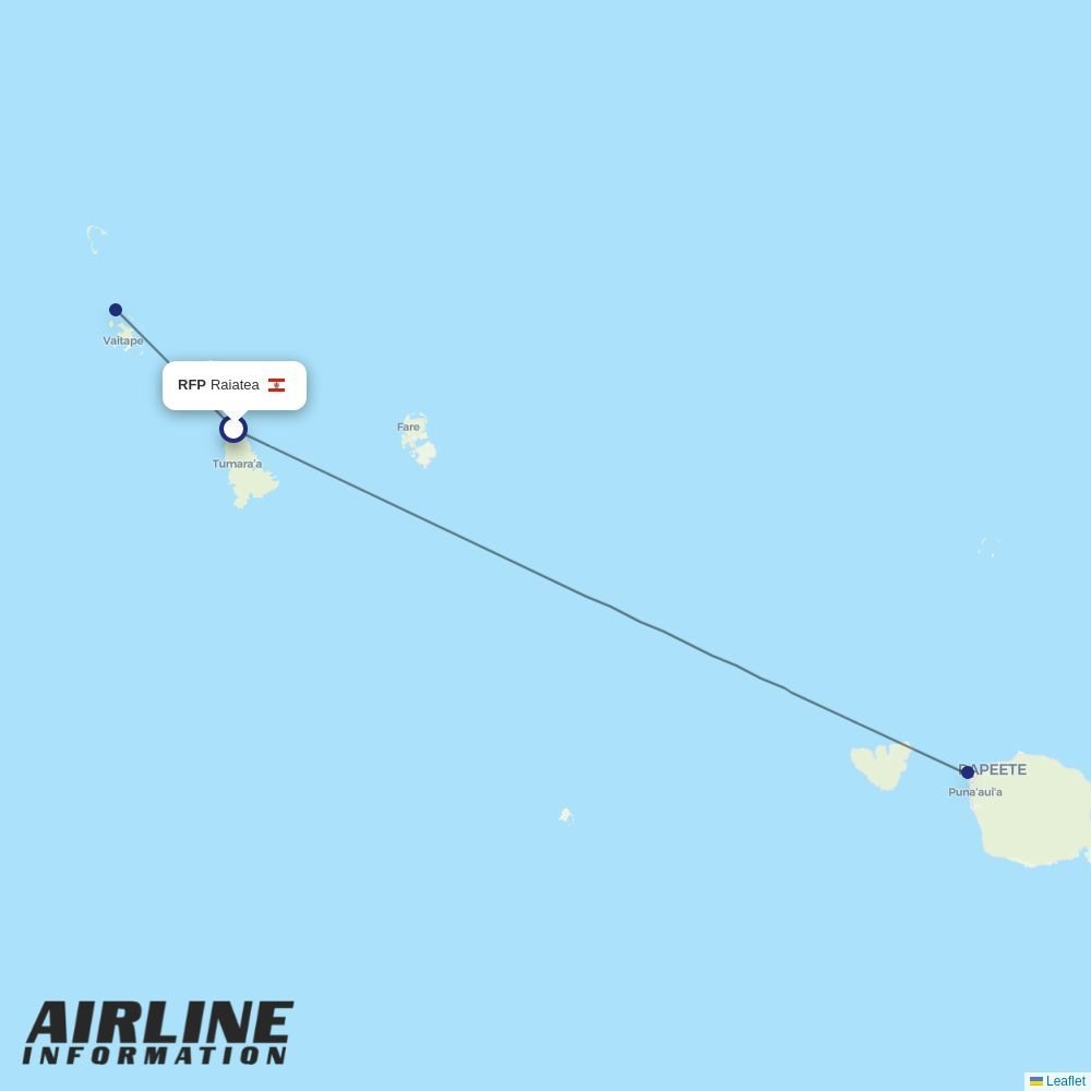 Air Moana routes from RFP