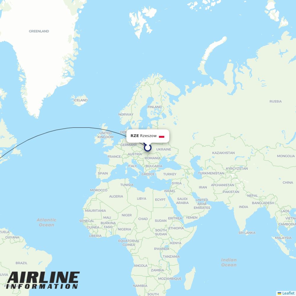 LOT routes from RZE