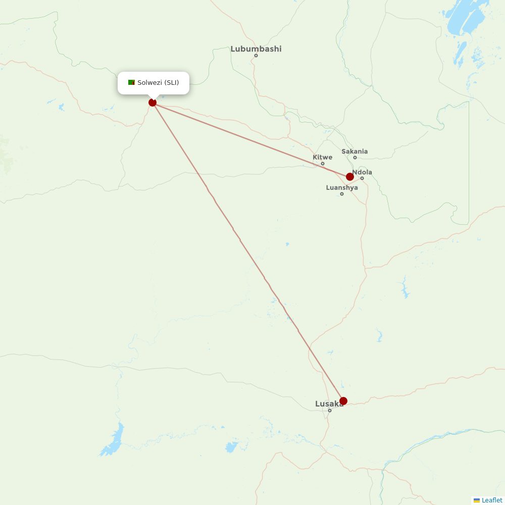 Naysa at SLI route map