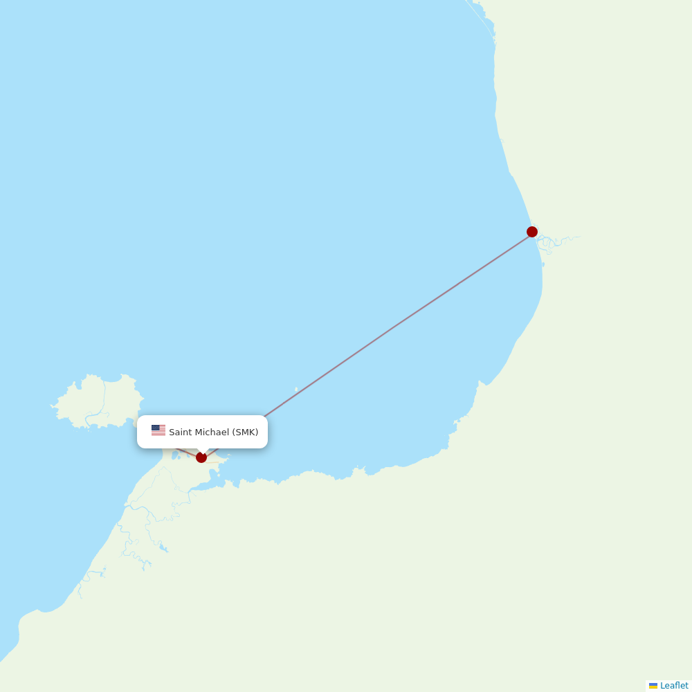 Easy Fly Express at SMK route map