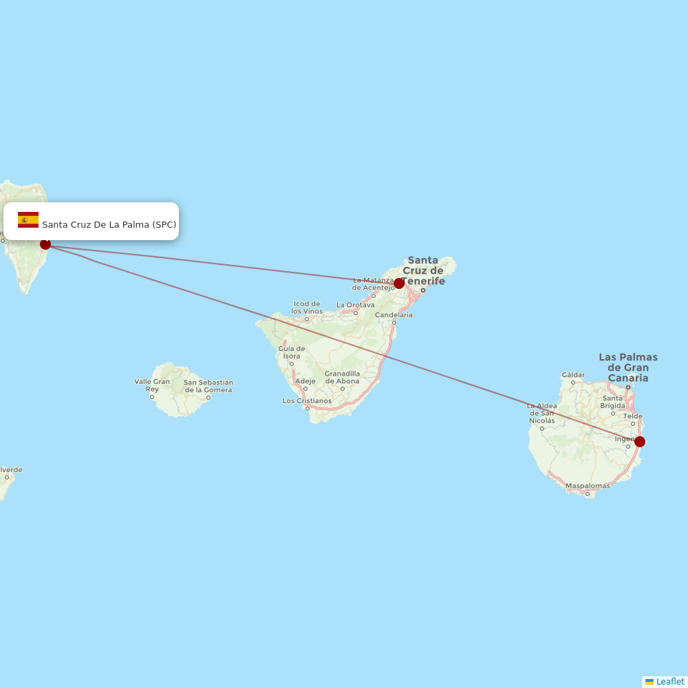 Prescott Support Company at SPC route map