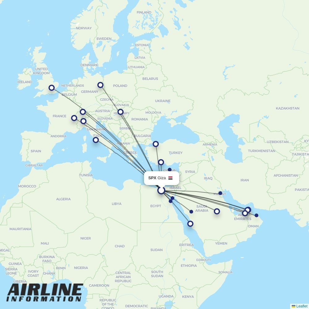 Wizz Air Malta routes from SPX