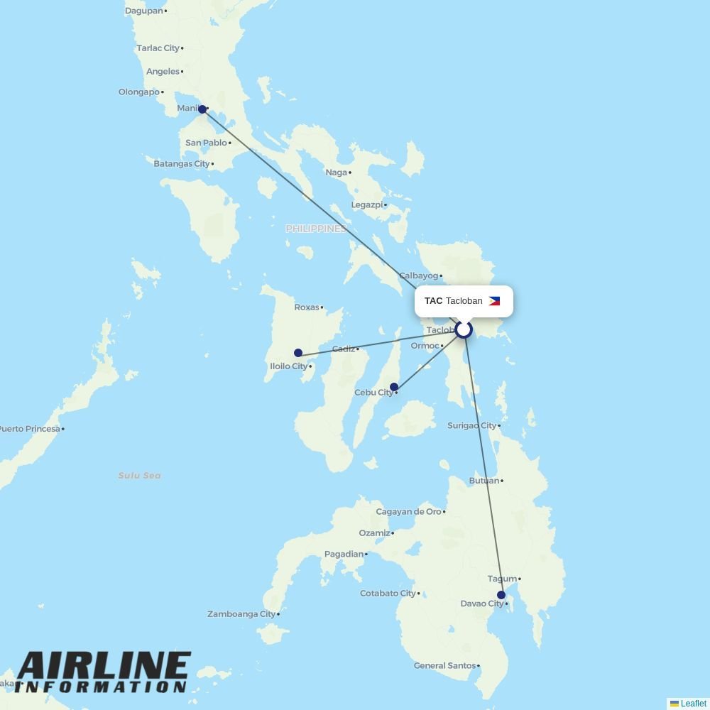 PAL routes from TAC