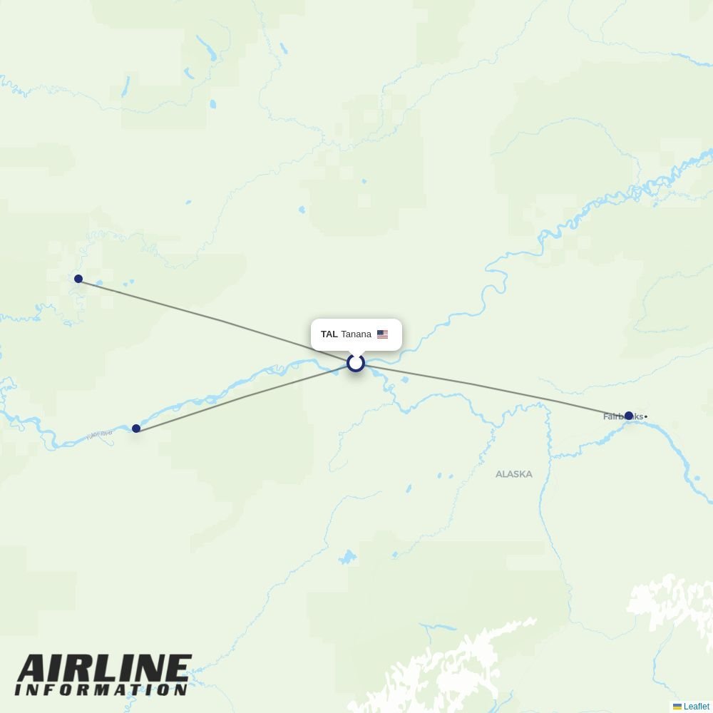 Astral Aviation routes from TAL