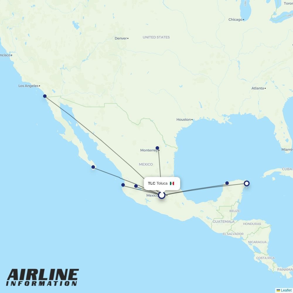 Viva routes from TLC