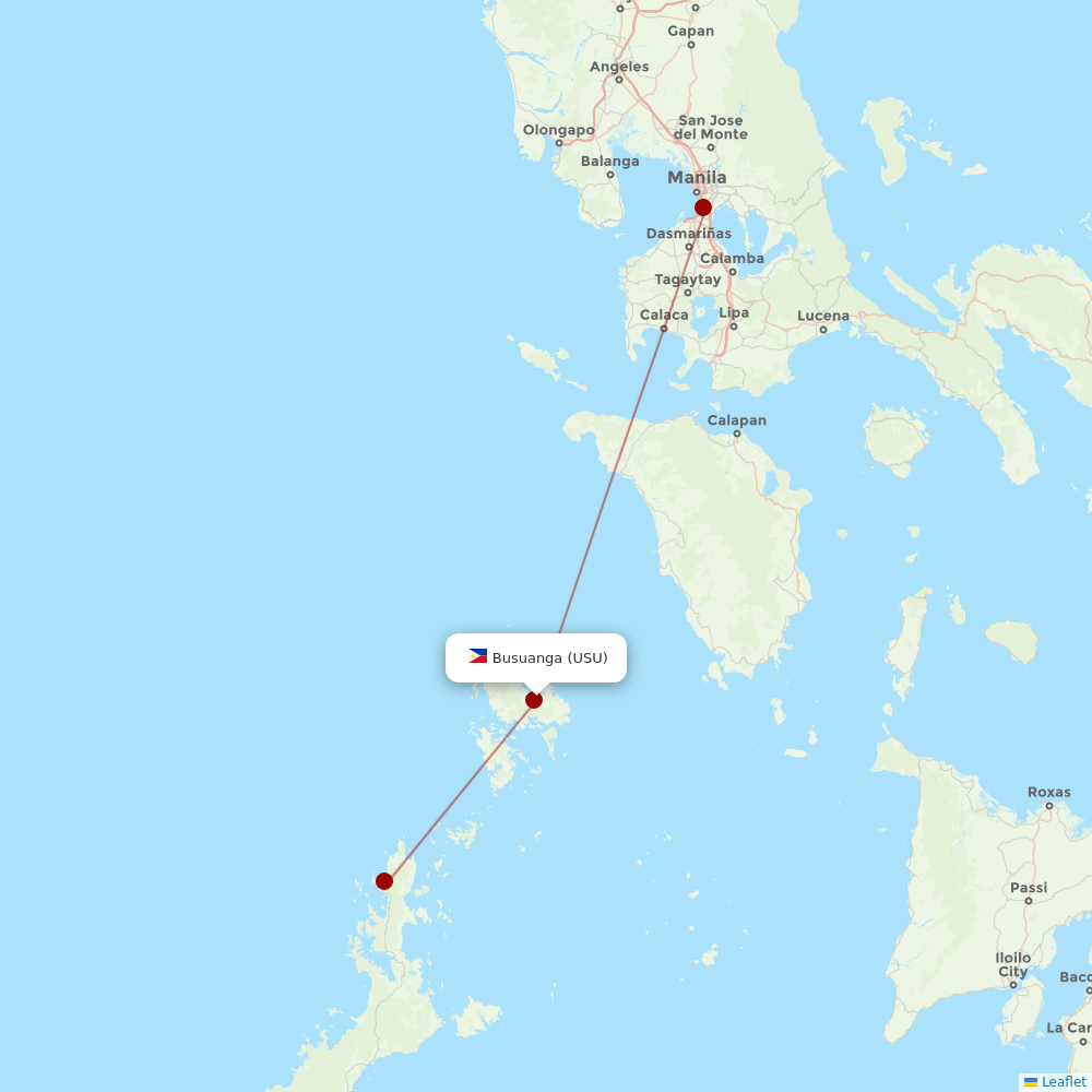 AirSWIFT at USU route map