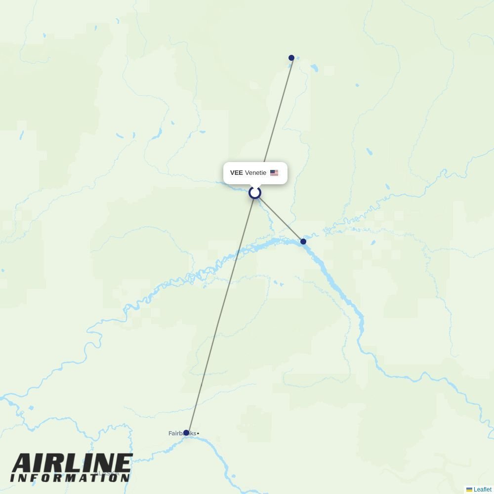 Astral Aviation routes from VEE