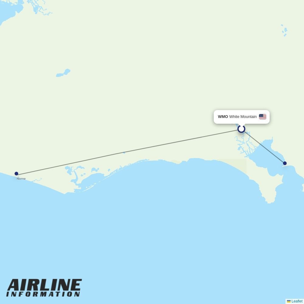 Easy Fly Express routes from WMO