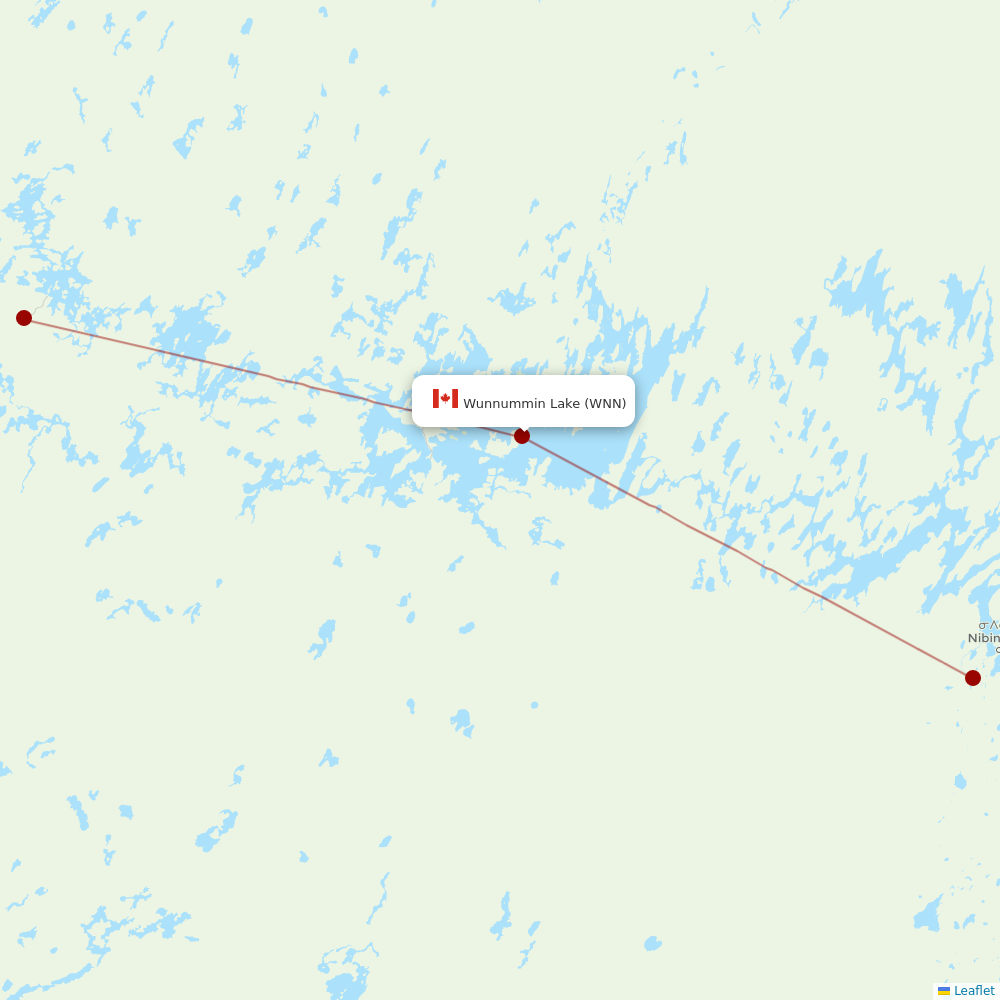 Air Antwerp at WNN route map