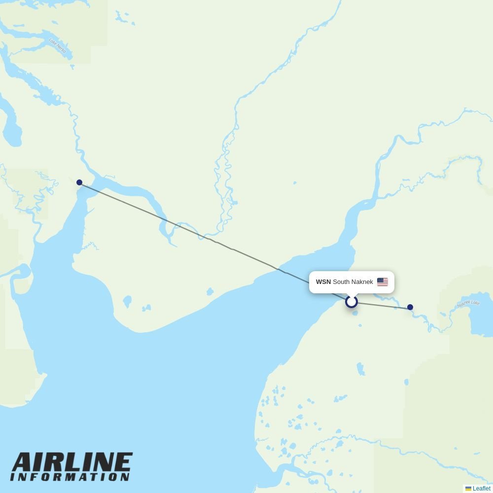 Sky Gabon routes from WSN