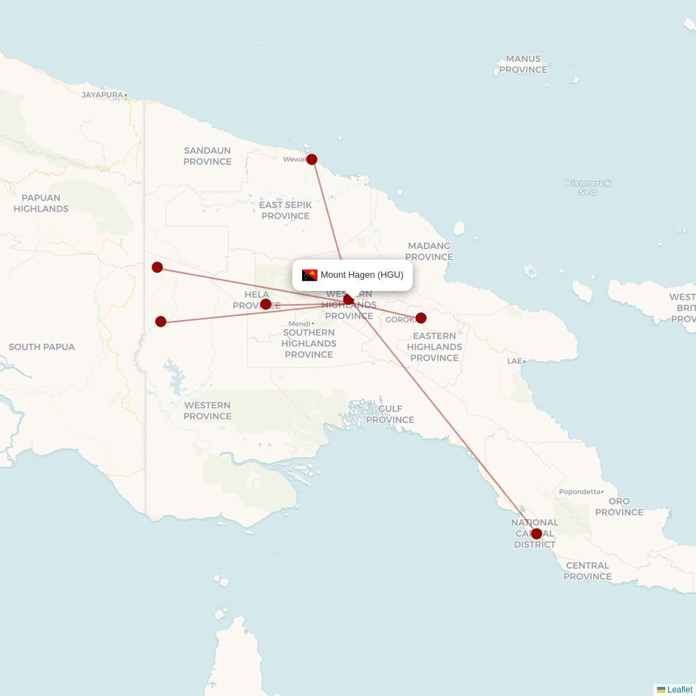 Air China routes from YIH