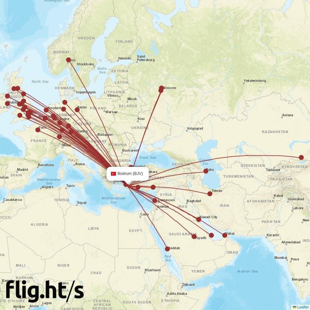 Air China routes from YIN
