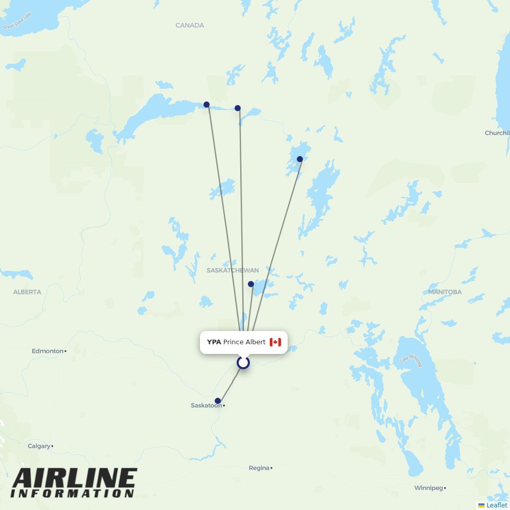 Rise Air routes from YPA