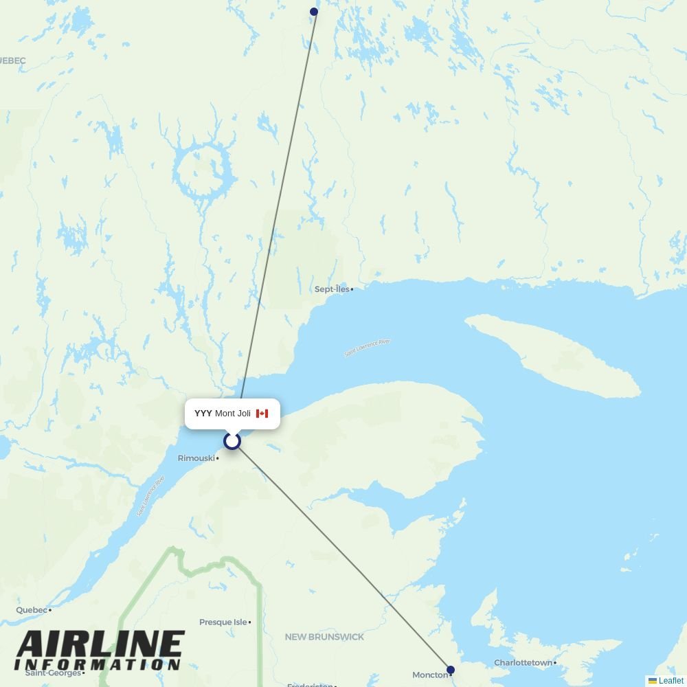 PAL Airlines routes from YYY