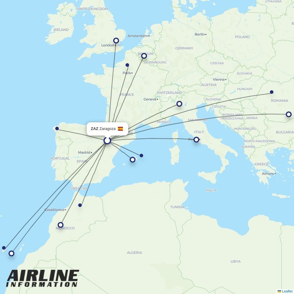 Wizz Air Malta routes from ZAZ