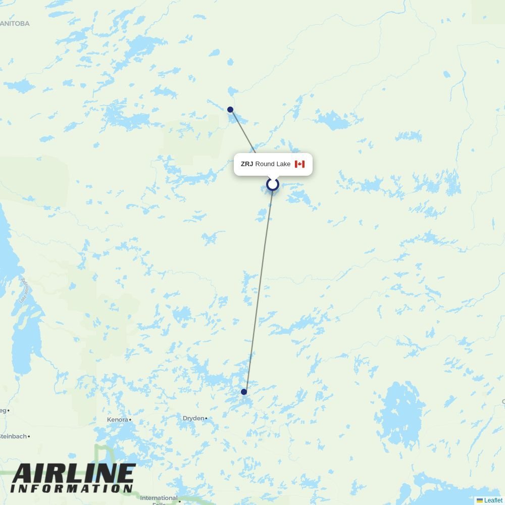 Bearskin Airlines routes from ZRJ